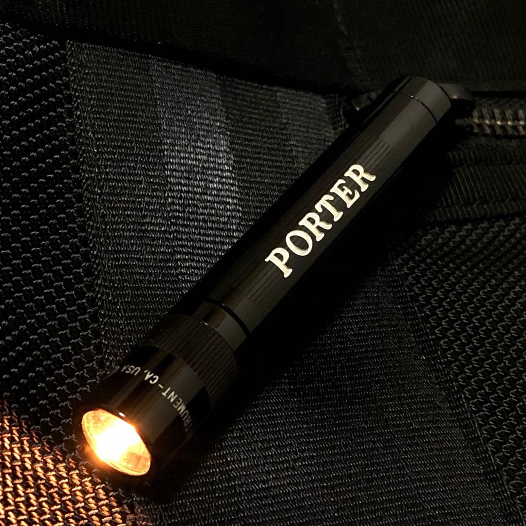 極美品✨ポーターヒート トートバッグ A4可 大容量 黒 吉田カバン マグライト