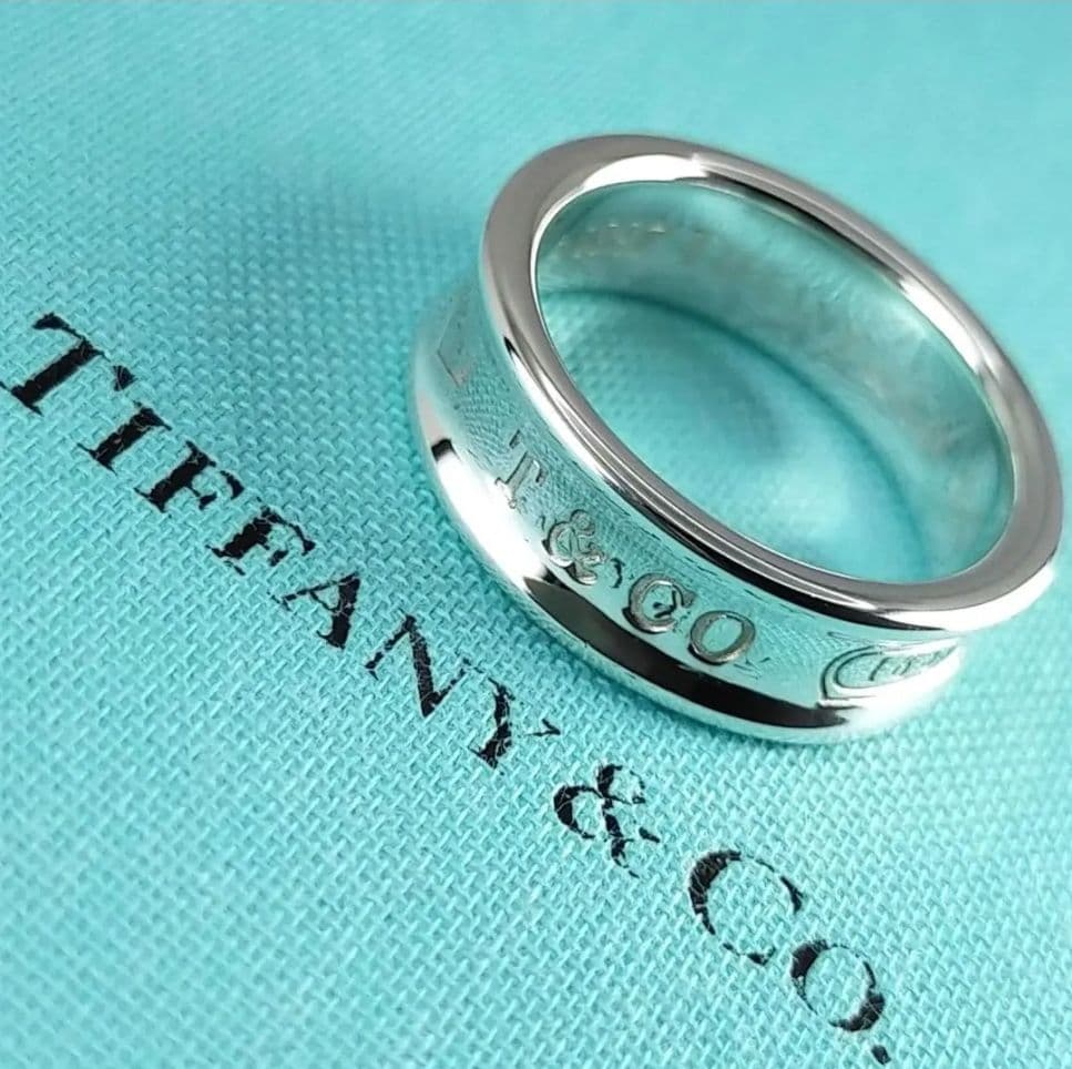 ◆専用◆【ティファニー】１８３７　ミディアム　リング　１８号　2354