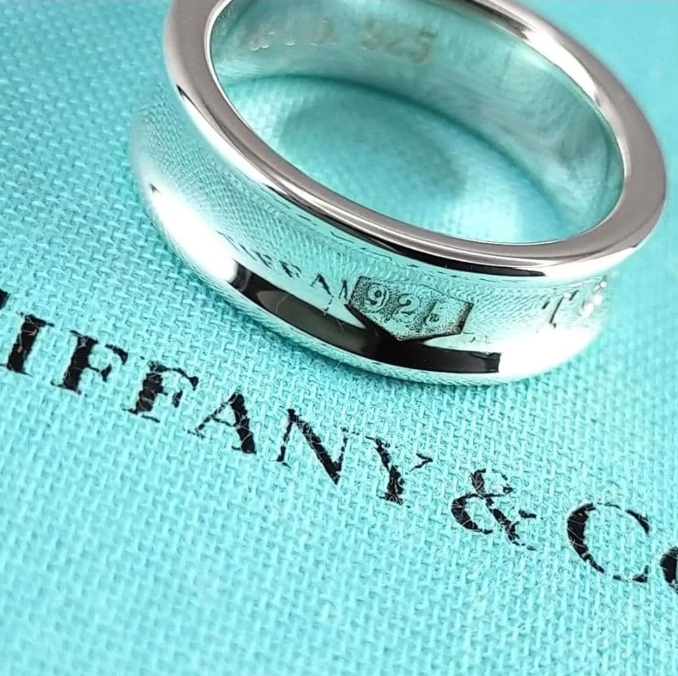 ◆専用◆【ティファニー】１８３７　ミディアム　リング　１８号　2354