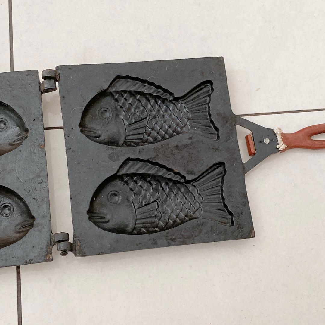 たい焼き器　鉄製