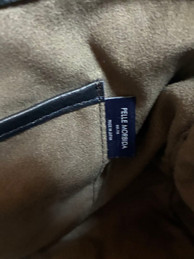 【新品】ペッレモルビダ MB082SN ボストンバッグ ネイビー