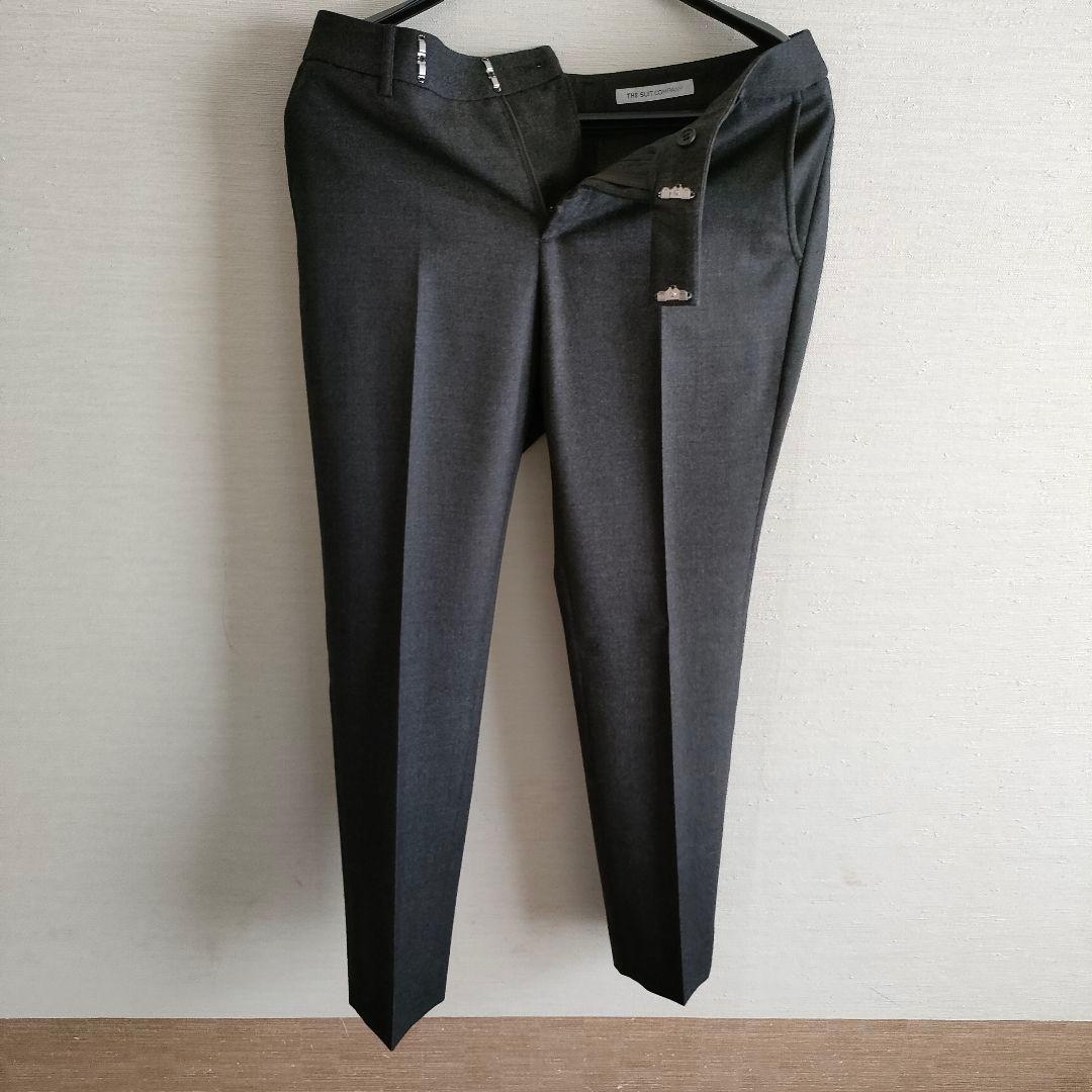 ザ・スーツカンパニー　　シー　パンツスーツ　L　エキストラウール　ハイクオリティ