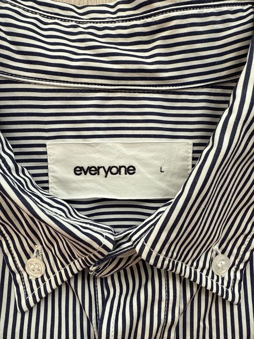 everyone classic button down shirt サイズL