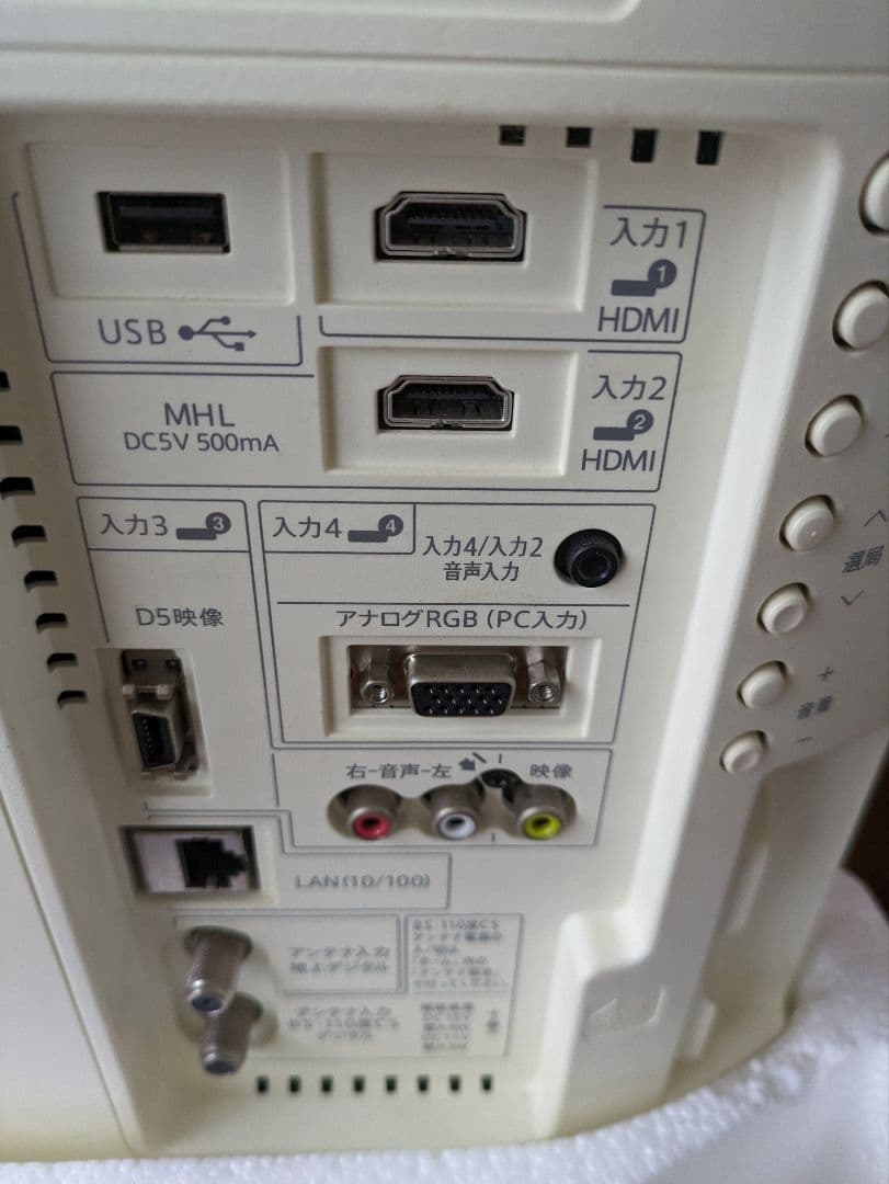 ジャンク、AQUOSテレビ