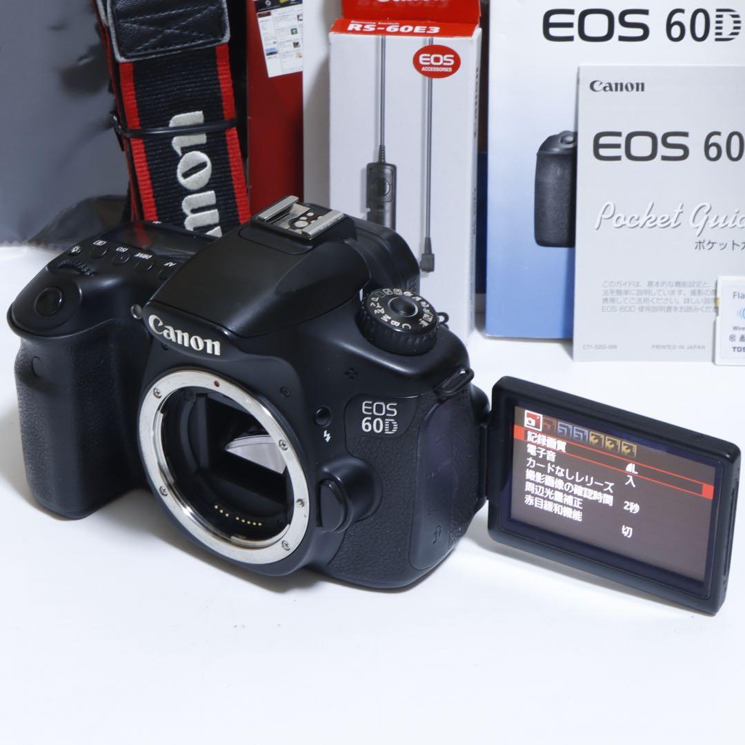 ★スマホに送れる一眼レフ★ キャノン EOS 60Dセット♫