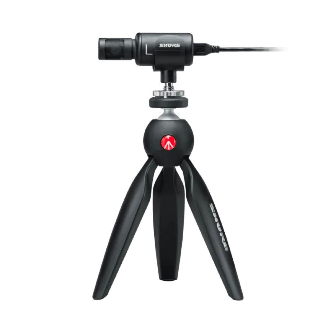 Shure MV88+Video Kitコンパクト三脚 マイクスタンド