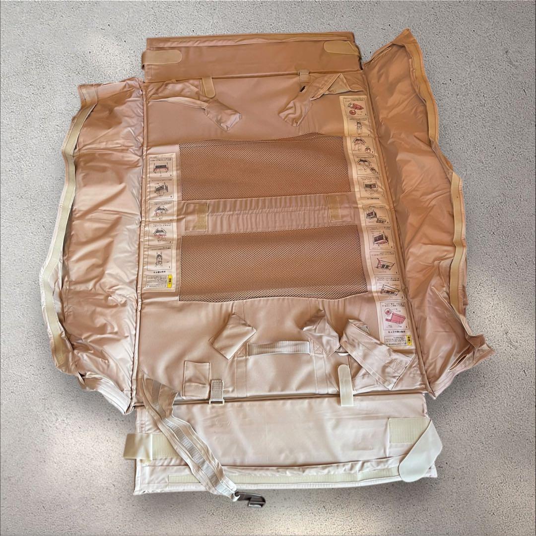 Aprica 折りたたみベビーベッド ベージュ　ココネルエアー