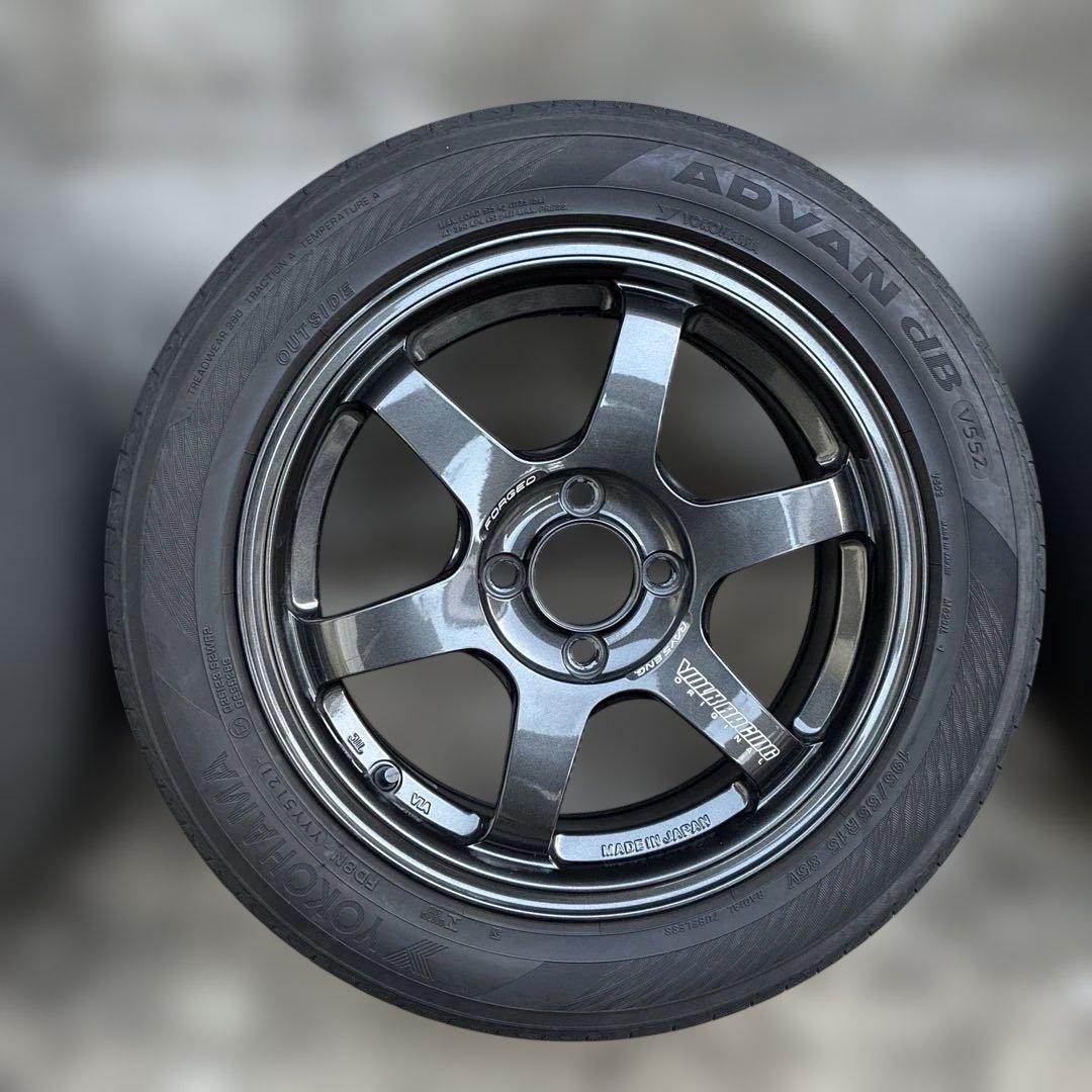 Rays ボルクレーシング　TE37 15インチタイヤセット