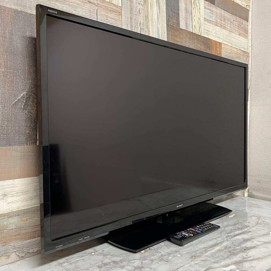 全国送料込❣️シャープ40型テレビ Wチューナ外付HDD裏録画2T-C40AE1