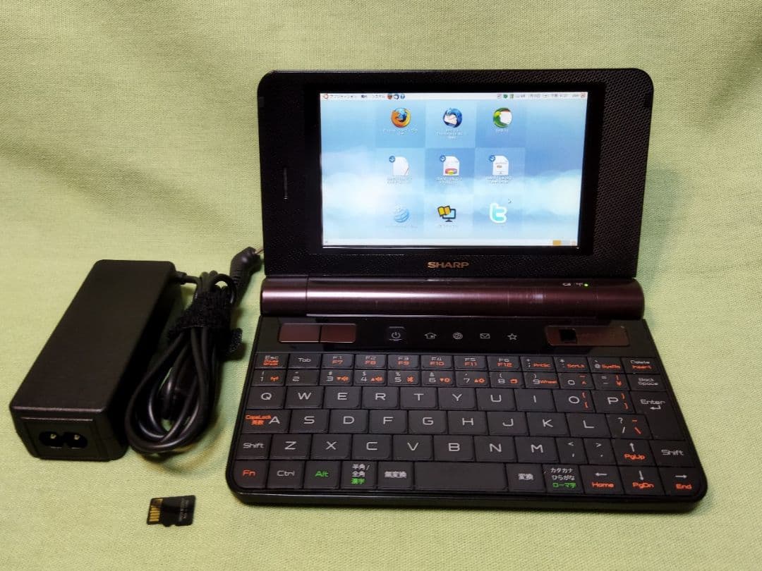 PDA SHARP NetWalker PC-Z1 おまけ付 Linux 3黒