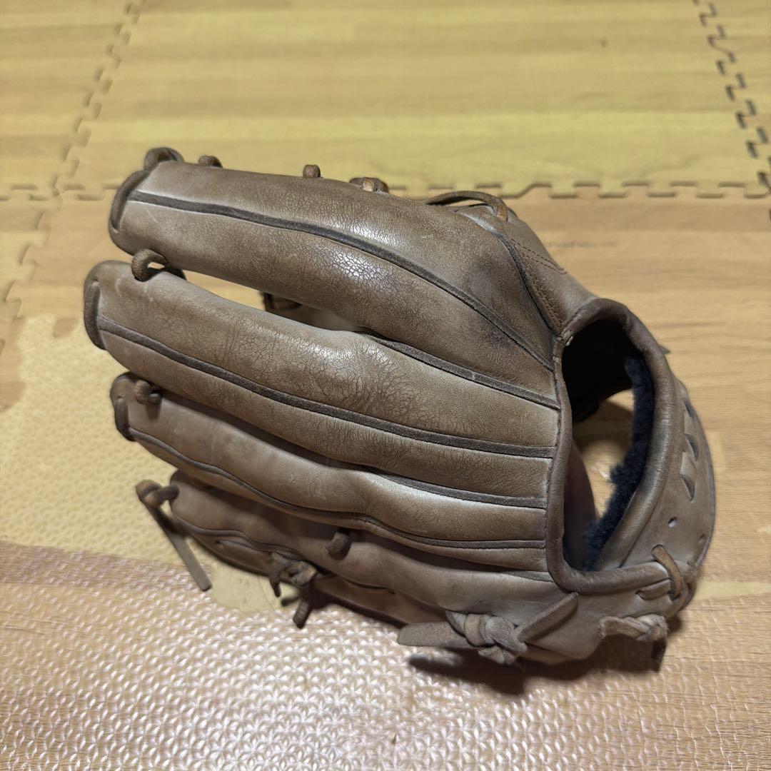ミズノ 硬式グローブ ベージュ