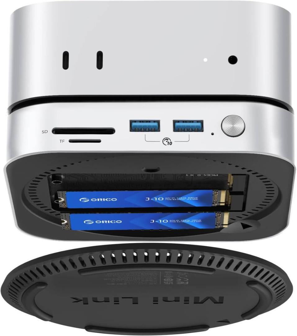 ORICO MiniLink Mac mini M4対応ドッキングステーション