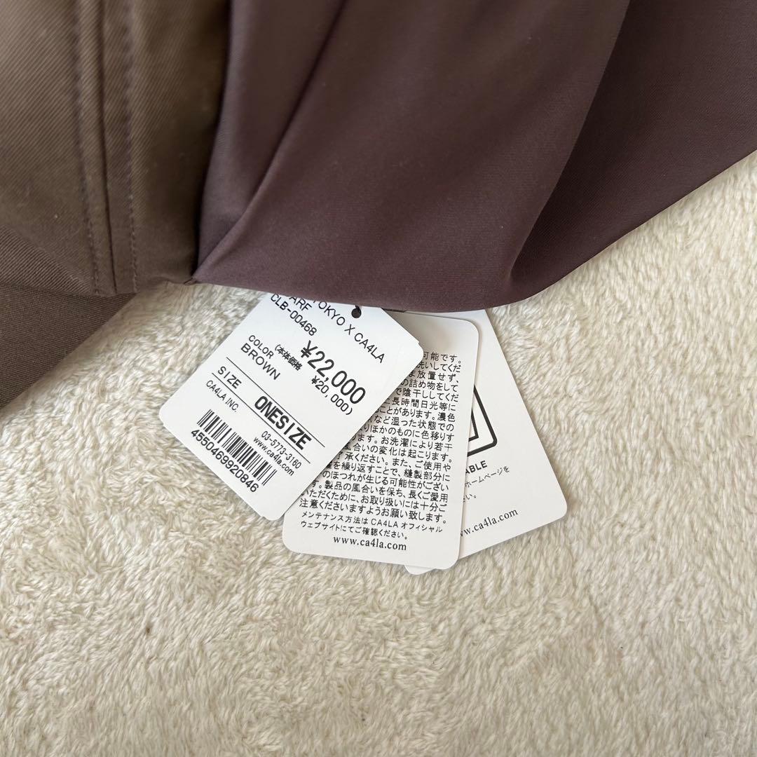 【新品タグ付】エトレトウキョウ CA4LA×ETRE TOKYOSCARFCAP