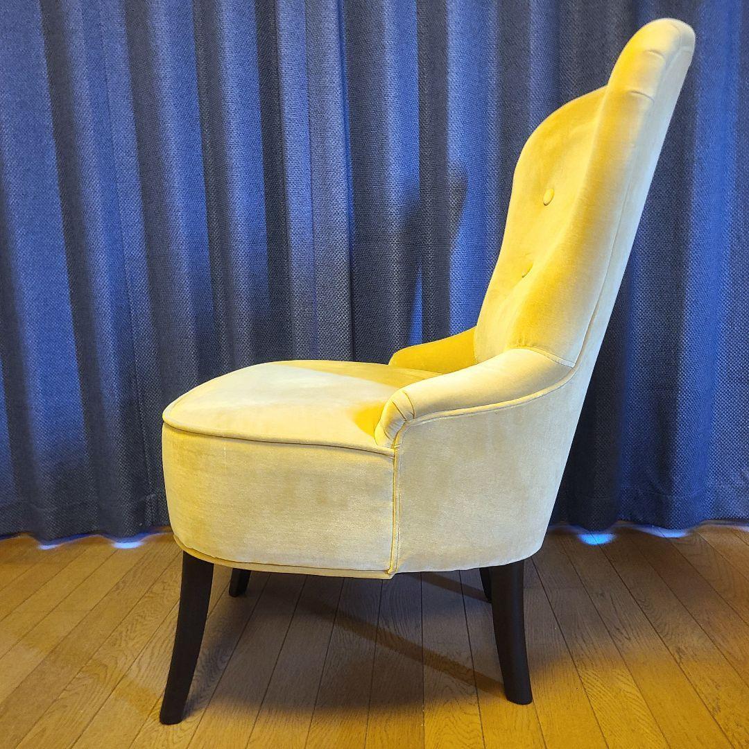 【美品】IKEA REMSTA 1人用　ソファ ベージュ ひとりカフェ　椅子