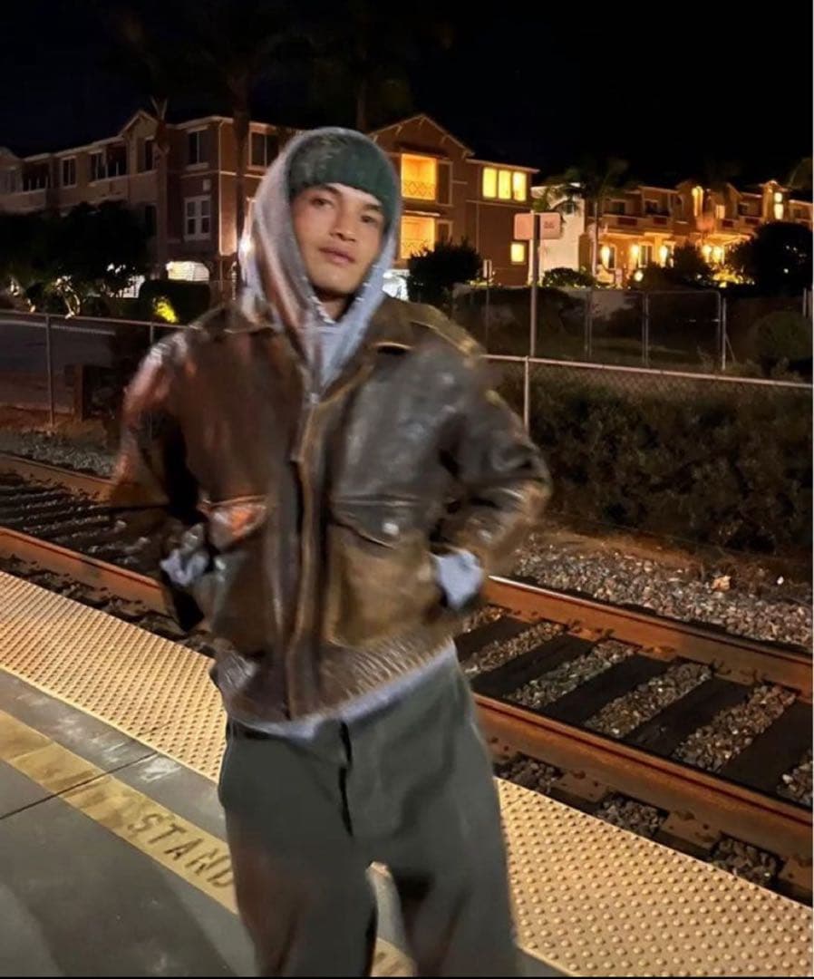 ジャケット・アウター 80s A-2 real leather bomber jacket v