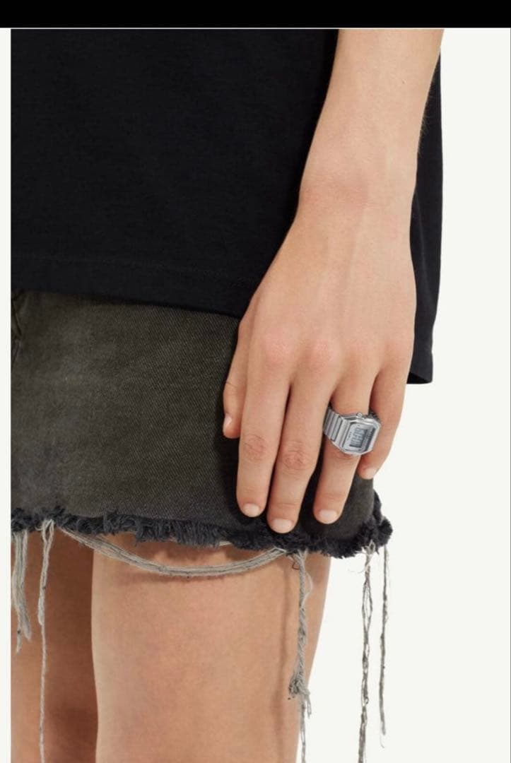 〇新品 〇希少MM6 タイメックスT80 リングウォッチ シルバー