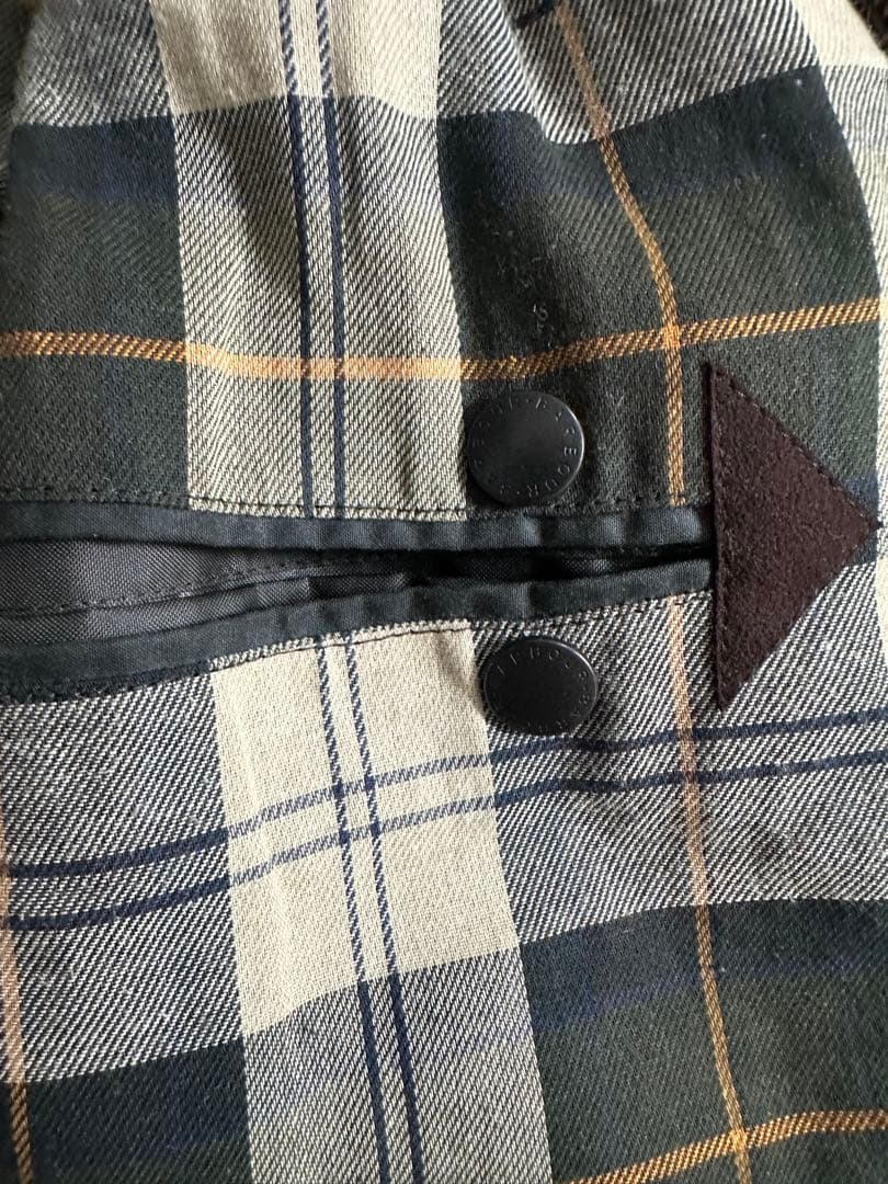 美品　Barbour BEDALE WAX ジャケット Sage 帽子付け