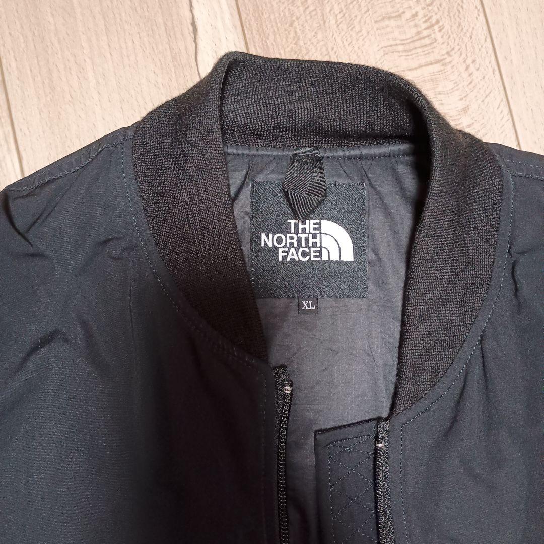 THE NORTH FACE ブラック ボンバージャケット MA-1
