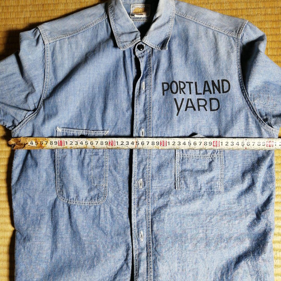 ブートレガーズ　シャンブレーシャツ　サイズL