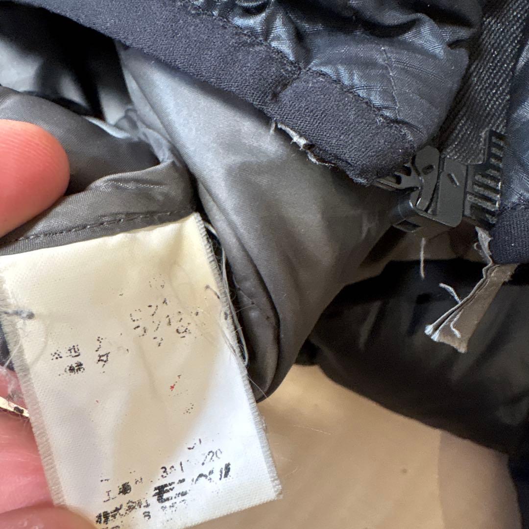 モンベル　ライトアルパインパーカ　フーディ　ダウン　黒　レディースS