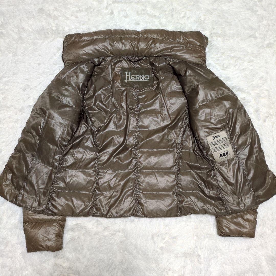 HERNO　ヘルノ ダウンジャケット ジップアップ 42サイズ