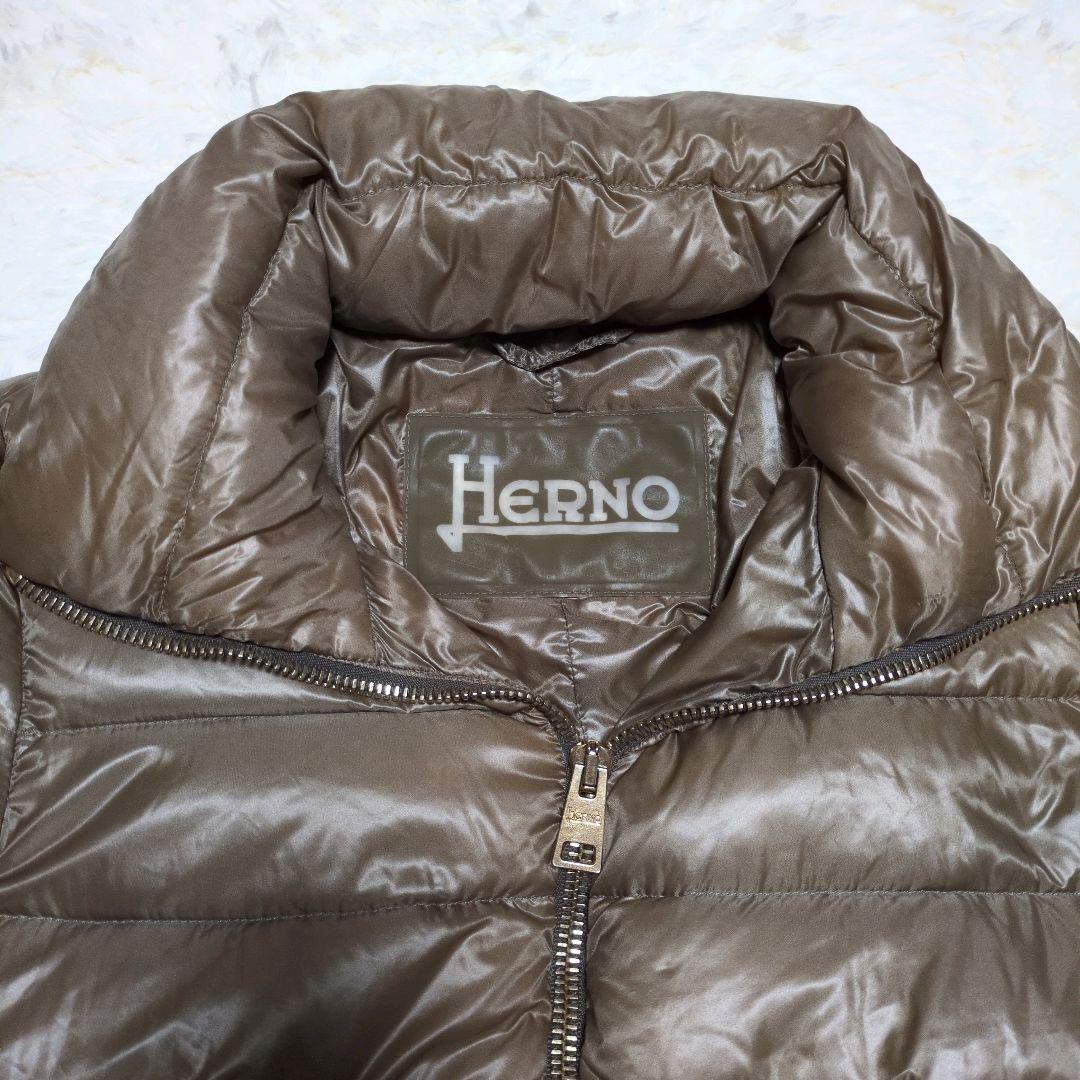 HERNO　ヘルノ ダウンジャケット ジップアップ 42サイズ