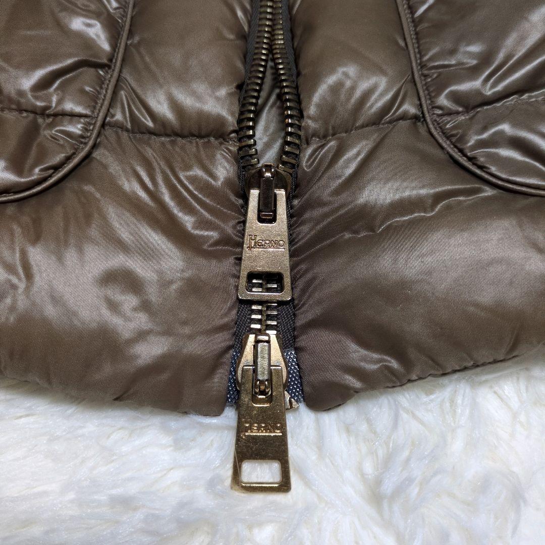 HERNO　ヘルノ ダウンジャケット ジップアップ 42サイズ