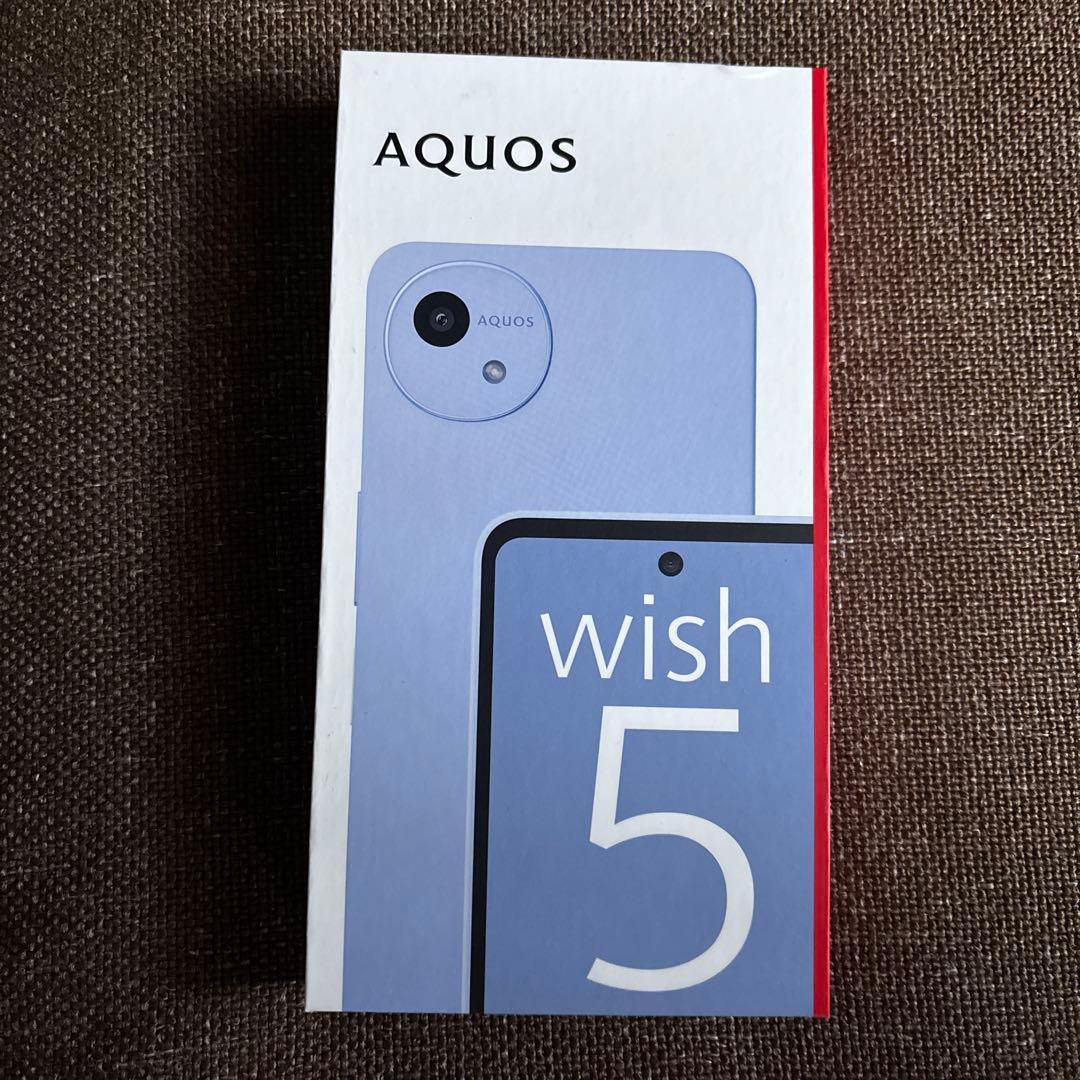 AQUOS wish5 SH-52F （MISORA-B）未開封/新品