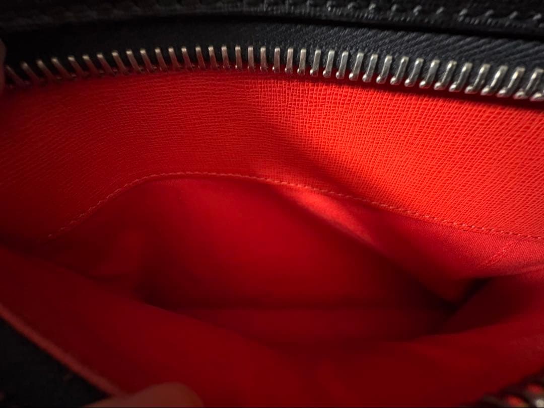 美品❗️FENDI ロールバッグ　バグズアイ トートバッグ ブラック