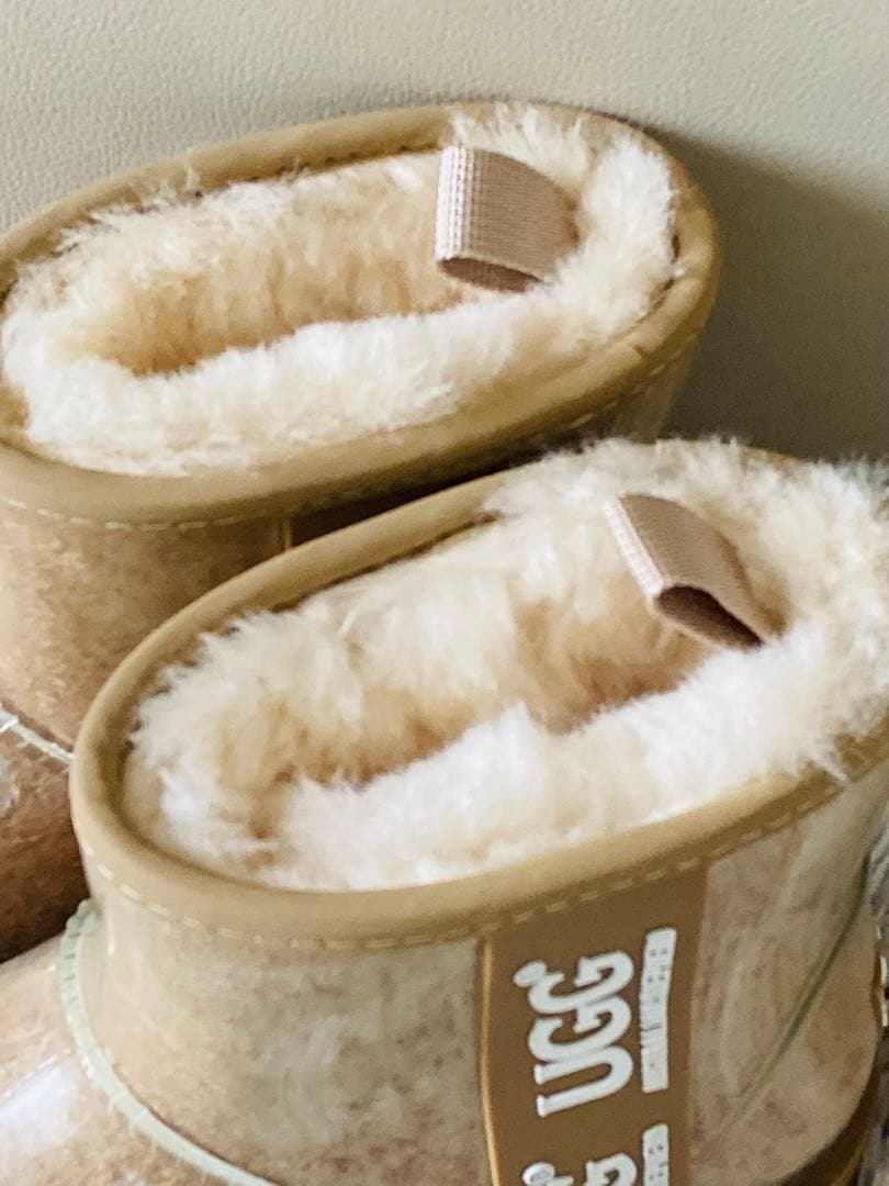 新品未使用‼️UGG アグ　クラシック クリア ミニ レインブーツ　レディース