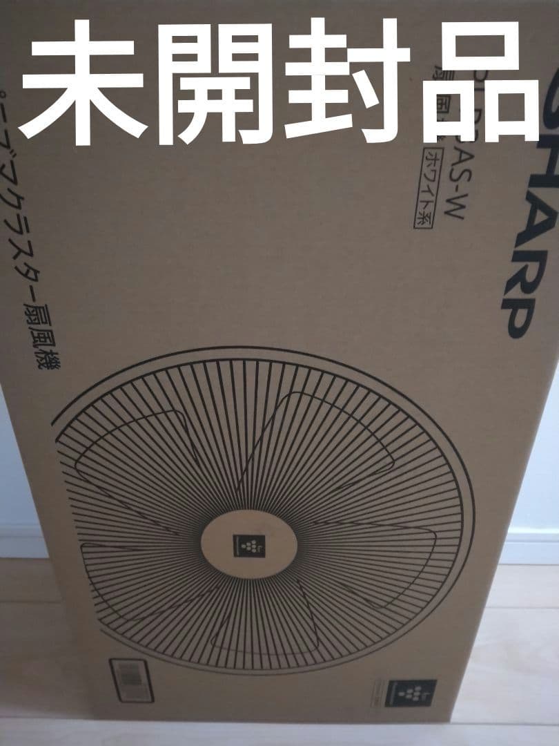 シャープ 扇風機 リズム風 プラズマクラスター7000 PJ-R3AS-W