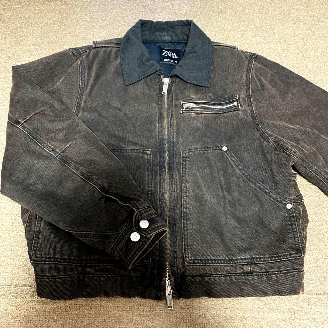 【あ】ZARA ワークジャケット　デトロイトジャケットM