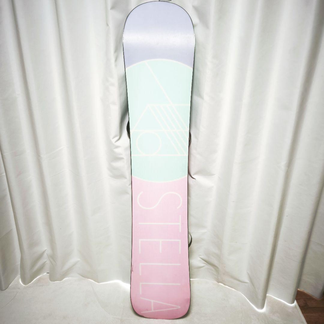 STELLA ステラ BOARDS スノーボード　ビンディング　付き