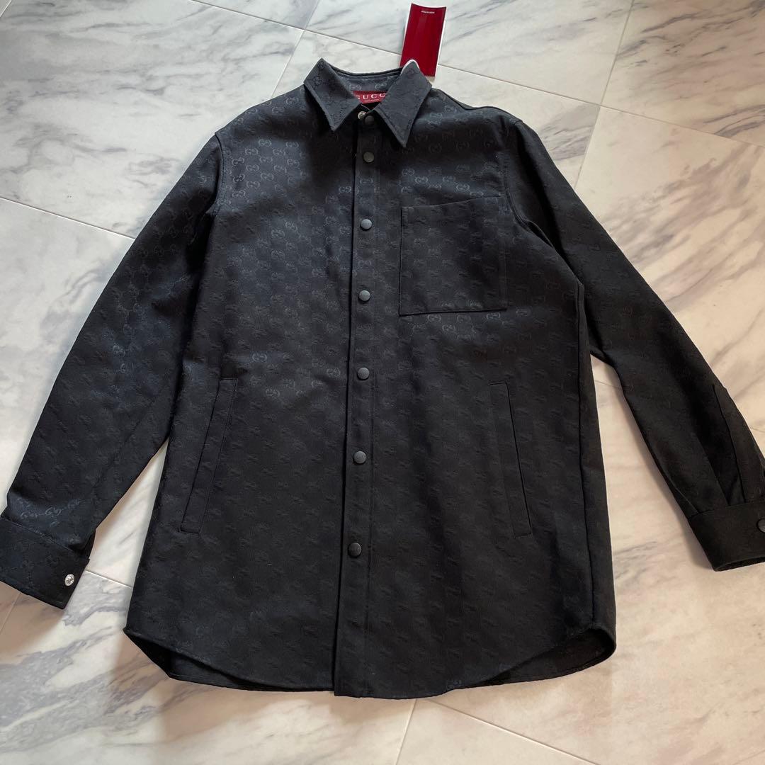グッチ　マキシGG シャツ　新品タグ付き　42