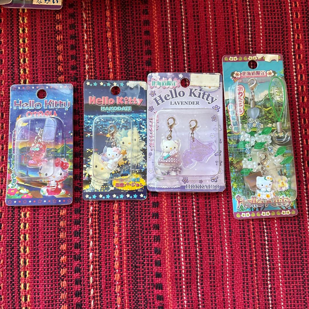 d*9様 ご当地ハローキティ キーホルダー ファスナーマスコット ストラップまと