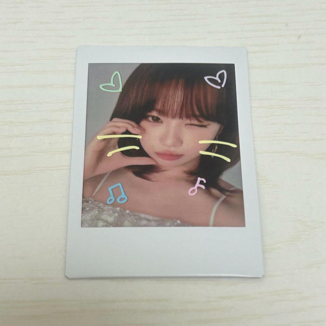 ルセラフィム　チェウォン　チェキ　スペシャル