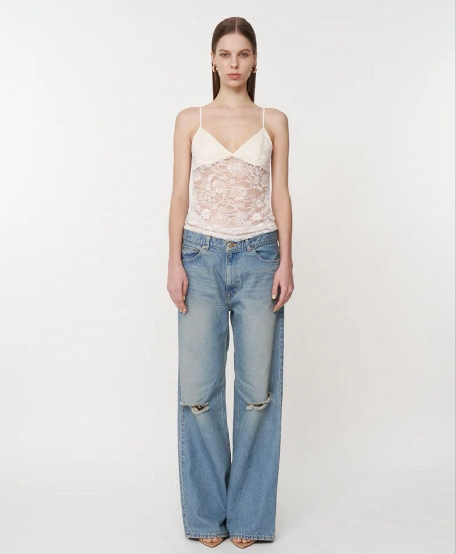 gajess レースキャミ