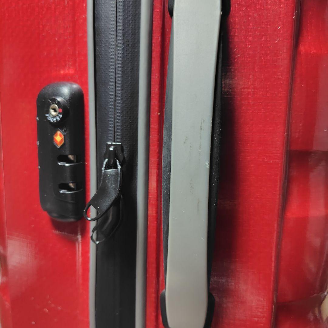 サムソナイト ヨーロッパ製 キャリーケース スーツケース レッド 94L