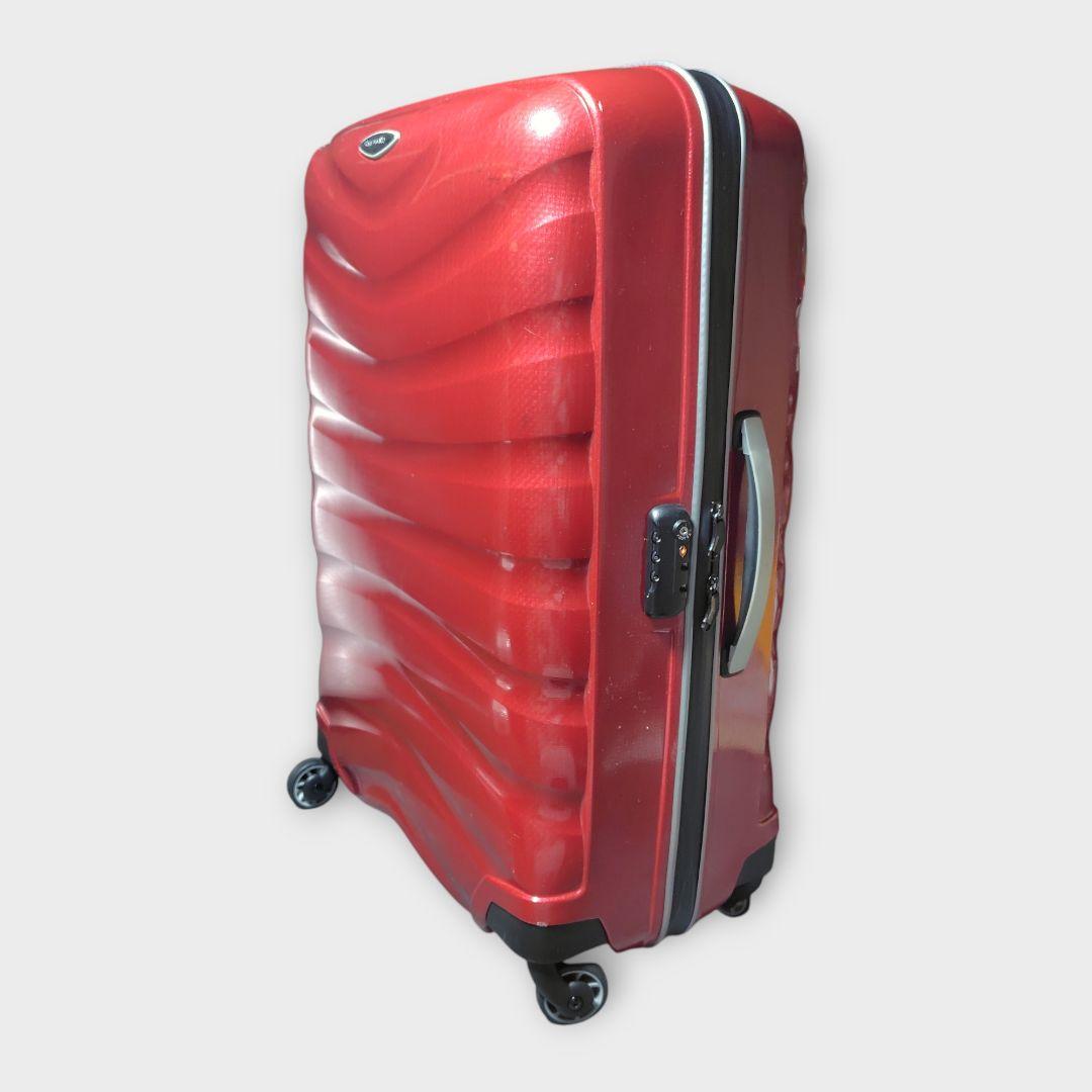 サムソナイト ヨーロッパ製 キャリーケース スーツケース レッド 94L