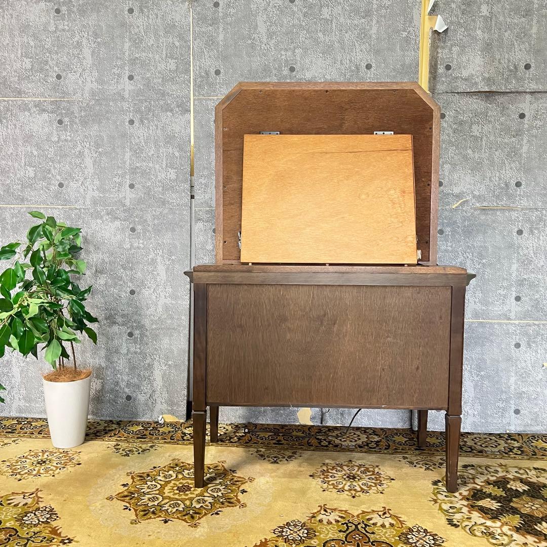 ꧁マルニ木工 maruni꧂ドレッサー&チェアセット 鏡 化粧台 ミラー メイク