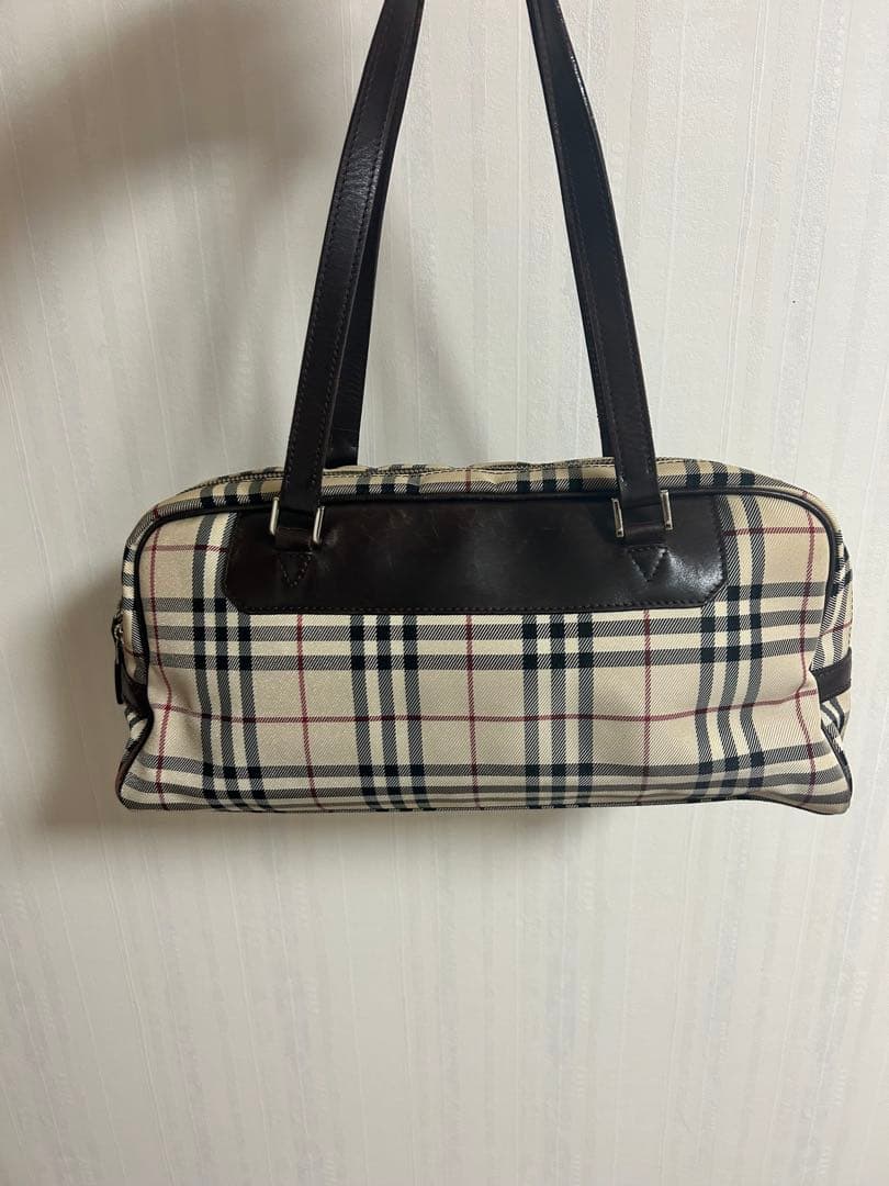 【希少】BURBERRY ミニボストン　ショルダーバッグ