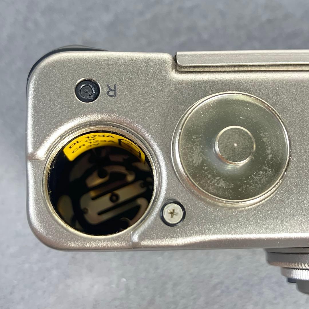 【美品】CONTAX Tvs シルバー コンパクトフィルムカメラ