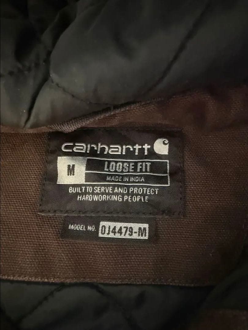 carharttアクティブジャケット　ブラウン　Mサイズ