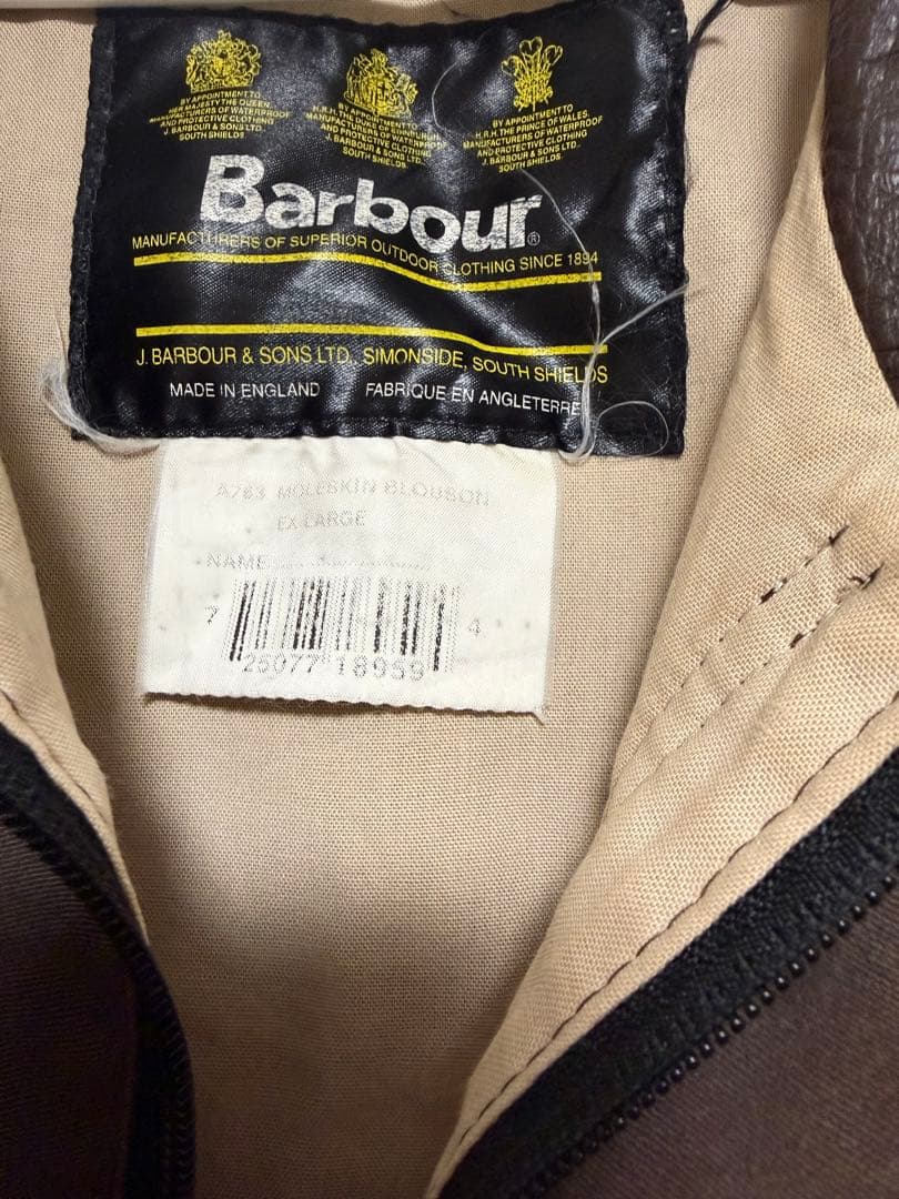 Barbour ジャケット ブラウン