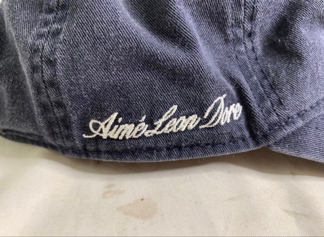 aime leon dore new era ヤンキース　キャップ　ネイビー