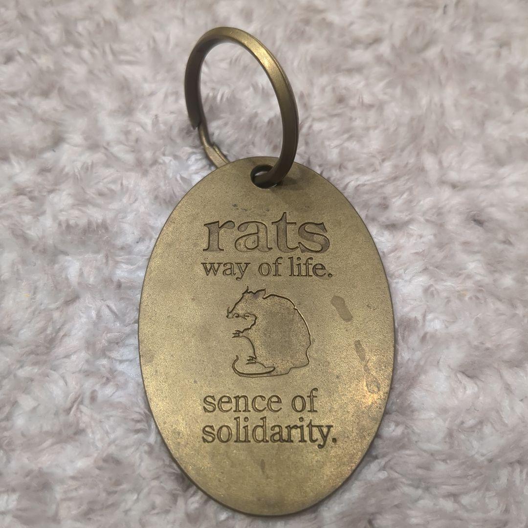 RATS 真鍮キーホルダー