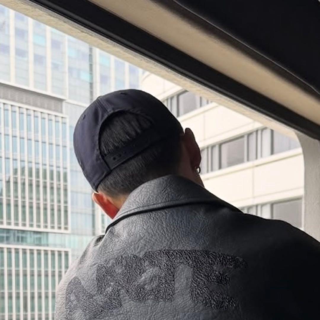 【未使用❗️】 oMA studios キャップ ブナ USA ネイビー