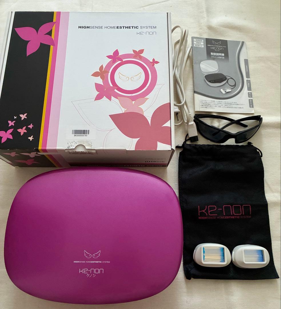 光脱毛器 KE-NON ケノン　Ver.6.2 ピンク　カートリッジ付き