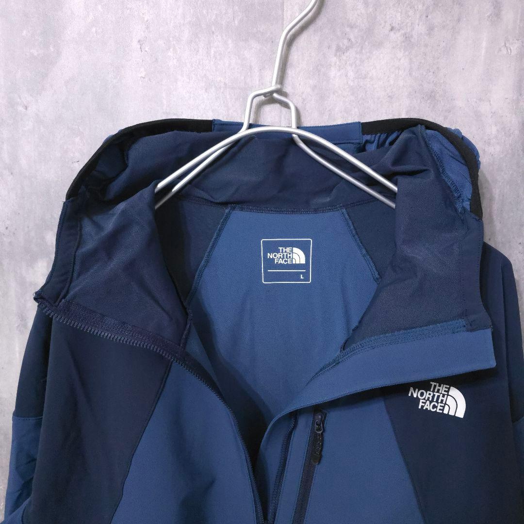 未使用級　THE NORTH FACE 　ハンマーヘッド　フーディ　L　ネイビー