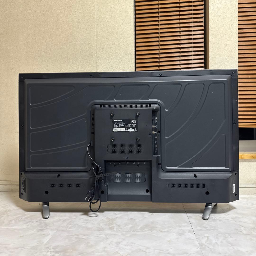 Hisense 40V型 LED液晶テレビ 外付HDD裏録対応 Wチューナ